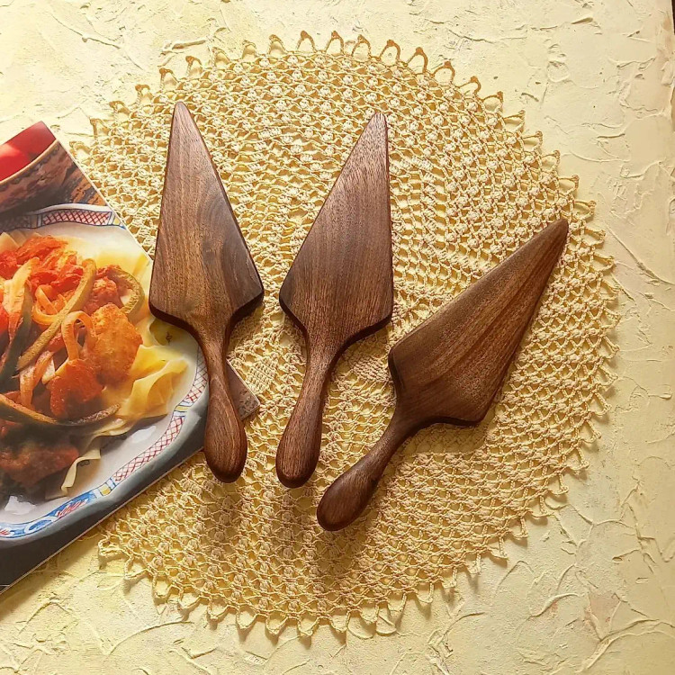 کاردک کیک و کوکو چوبی دستساز بارلی 23 سانتی