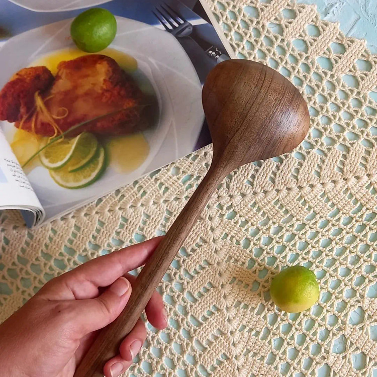 ملاقه چوبی دست ساز بارلی چوب ویژه جهیزیه عروس