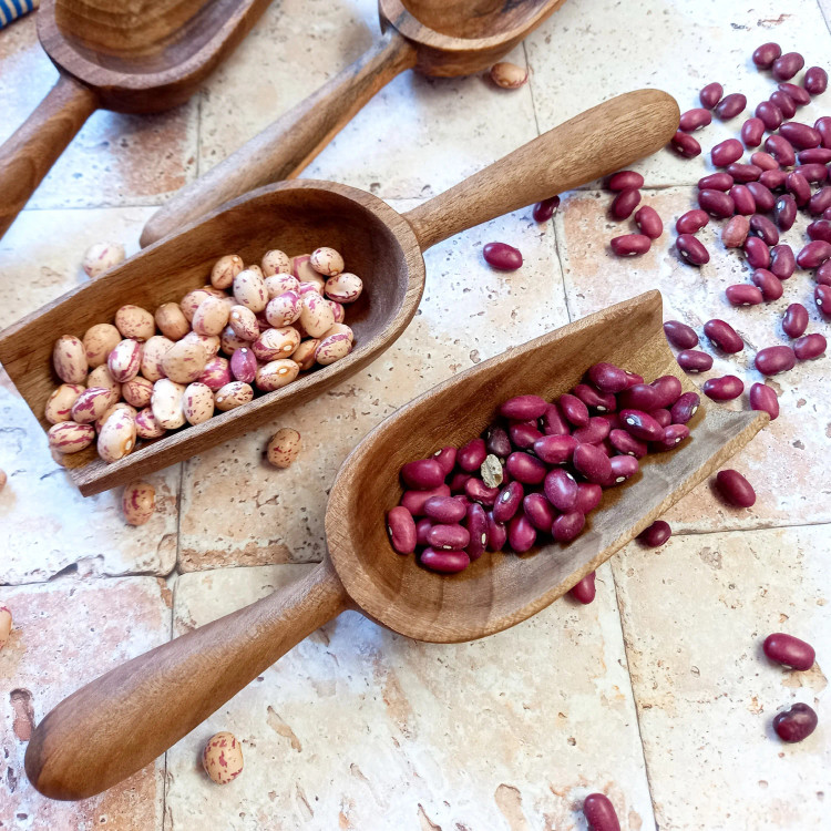 سرتاس چوبی دست ساز ویژه ظرف حبوبات