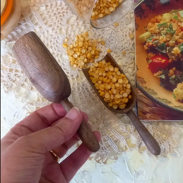 سرتاس چوبی دست ساز بارلی چوب ویژه بانکه حبوبات جهیزیه عروس