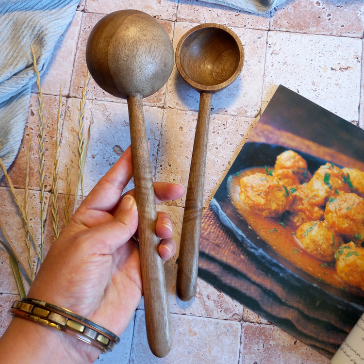 ملاقه چوبی دست ساز ویژه جهیزیه عروس