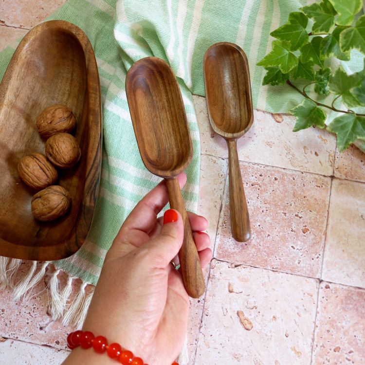 قاشق آجیل خوری جدید بارلی چوب مناسب هفت سین نوروزی