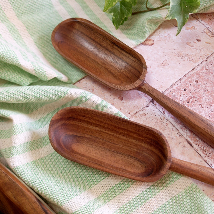 قاشق آجیل خوری جدید بارلی چوب مناسب هفت سین نوروزی