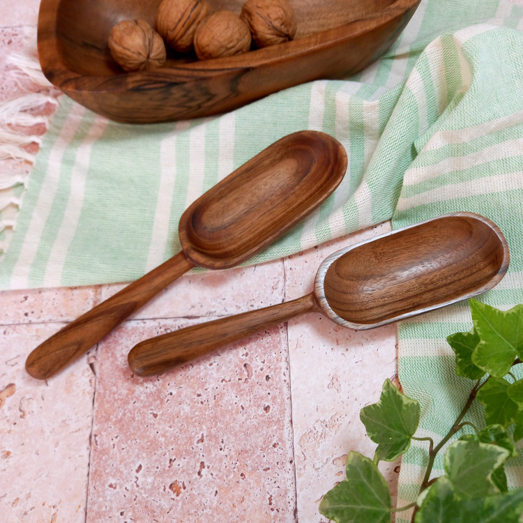 قاشق آجیل خوری جدید بارلی چوب مناسب هفت سین نوروزی