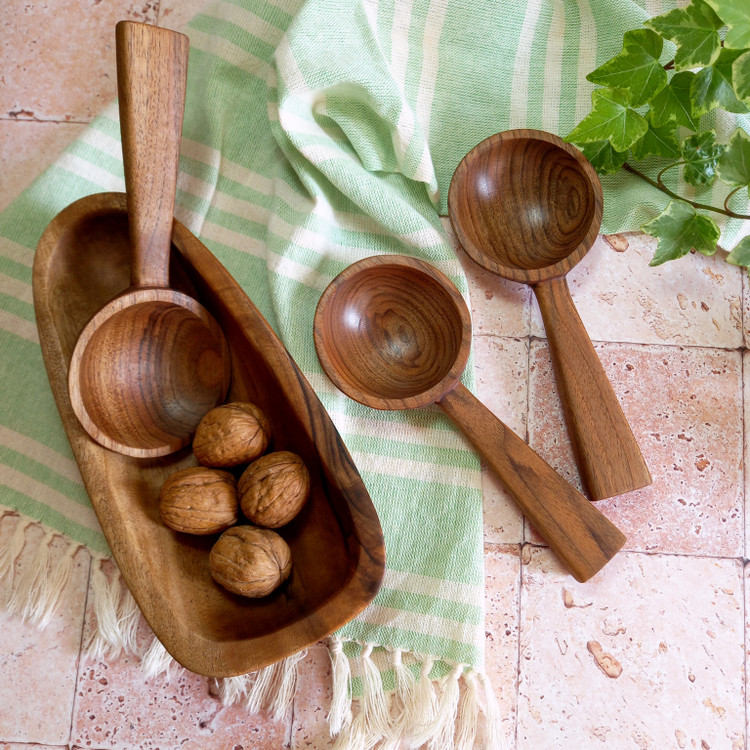 قاشق آجیل خوری مینیمال بارلی چوب ویژه هفت سین نوروز