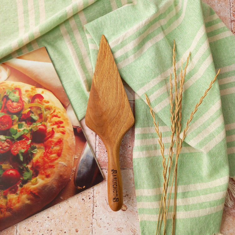 کاردک کیک و کوکو چوبی دستساز بارلی 23 سانتی چوب راش