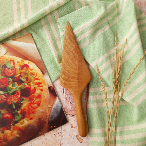 کاردک کیک و کوکو چوبی دستساز بارلی 23 سانتی چوب راش