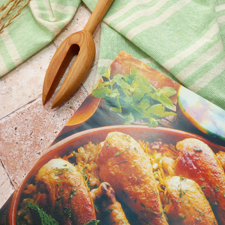 چنگال سرخ کن چوبی دست ساز برند بارلی چوب مدل ویهان 27 سانتی جنس چوب راش