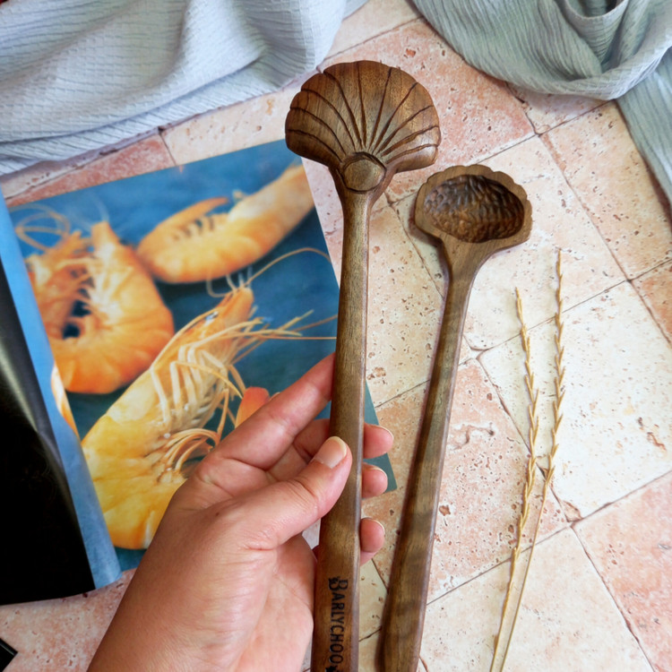 ست سالادخوری چوبی دست ساز جدید، ویژه جهیزیه عروس