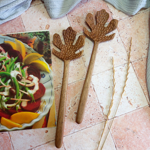 ست سالادخوری چوبی جدید ویژه جهیزیه عروس