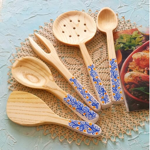 ست کفگیر و ملاقه ویژه جهیزیه عروس