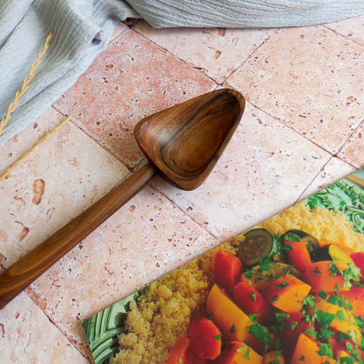 قاشق سرو و پذیرایی چوبی ویژه جهیزیه عروس