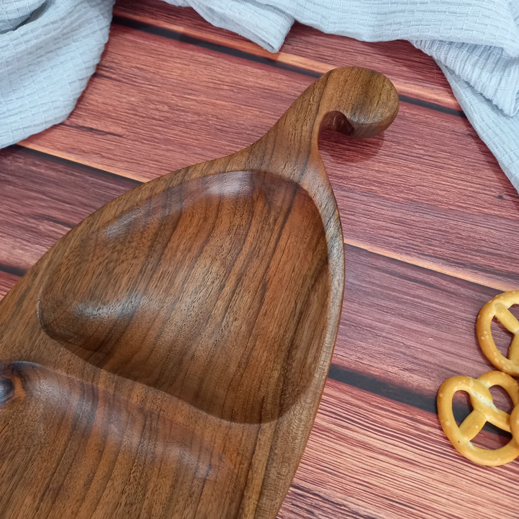 ظرف اردوخوری چوبی دست ساز ویژه جهیزیه عروس