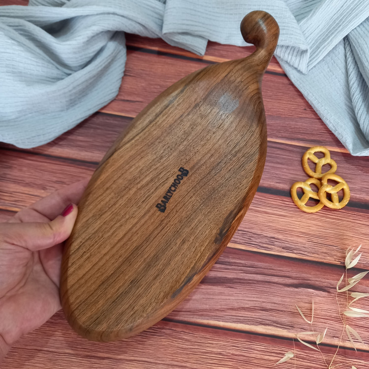 ظرف اردوخوری چوبی دست ساز ویژه جهیزیه عروس