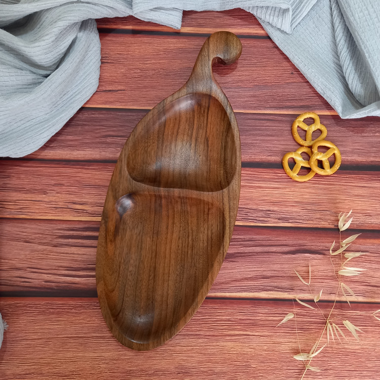 ظرف اردوخوری چوبی دست ساز ویژه جهیزیه عروس