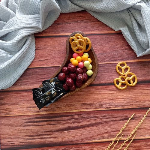 ظرف اردوخوری چوبی دست ساز مدل پرنده