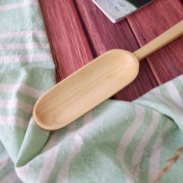 قاشق همزن چوبی دست ساز ویژه جهیزیه عروس