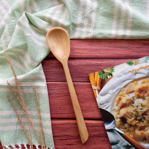 قاشق چوبی دست ساز ویژه جهیزیه عروس