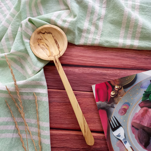 قاشق چوبی دست ساز ویژه جهیزیه عروس