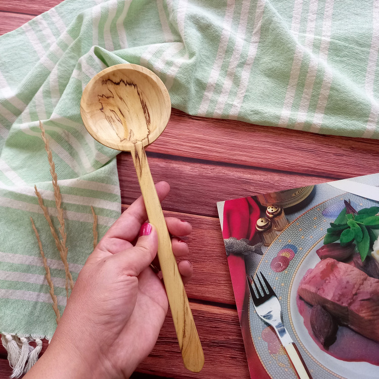 قاشق چوبی دست ساز ویژه جهیزیه عروس