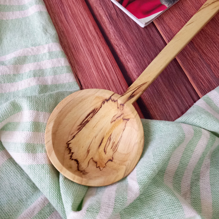 قاشق چوبی دست ساز ویژه جهیزیه عروس