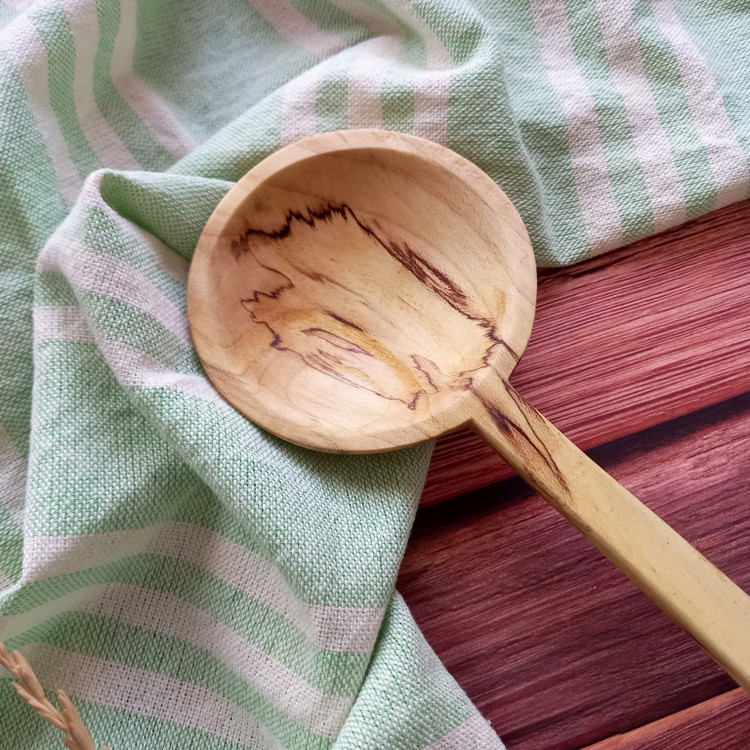 قاشق چوبی دست ساز ویژه جهیزیه عروس