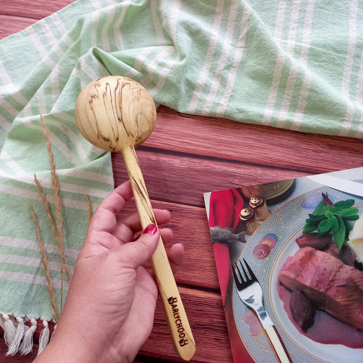 قاشق چوبی دست ساز ویژه جهیزیه عروس