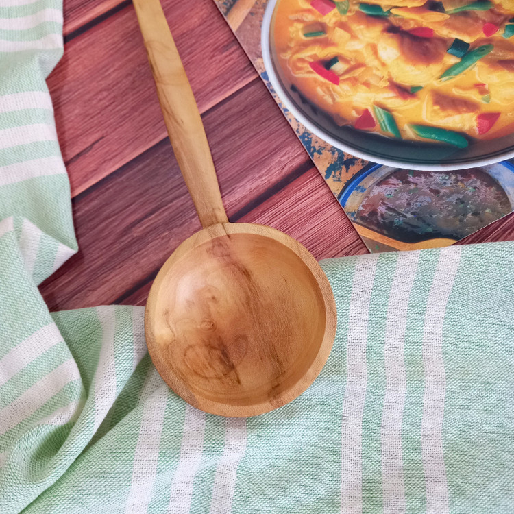 ملاقه چوبی دست ساز بارلی چوب ویژه جهیزیه عروس