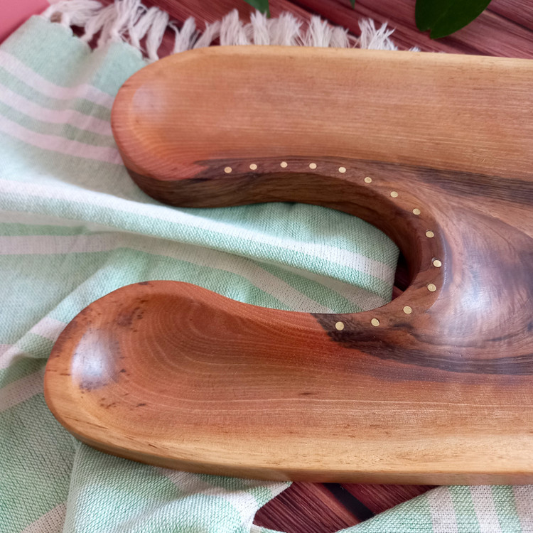 میوه خوری، اردوخوری، سینی چوبی دست ساز فینگرفود مزه خوری چوبی