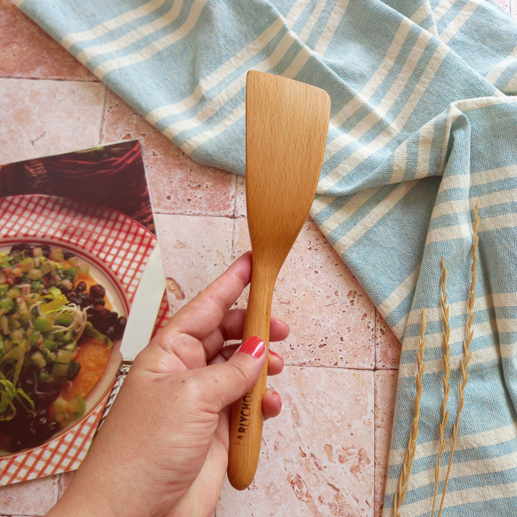 کفگیر چوبی دست ساز بارلی چوب