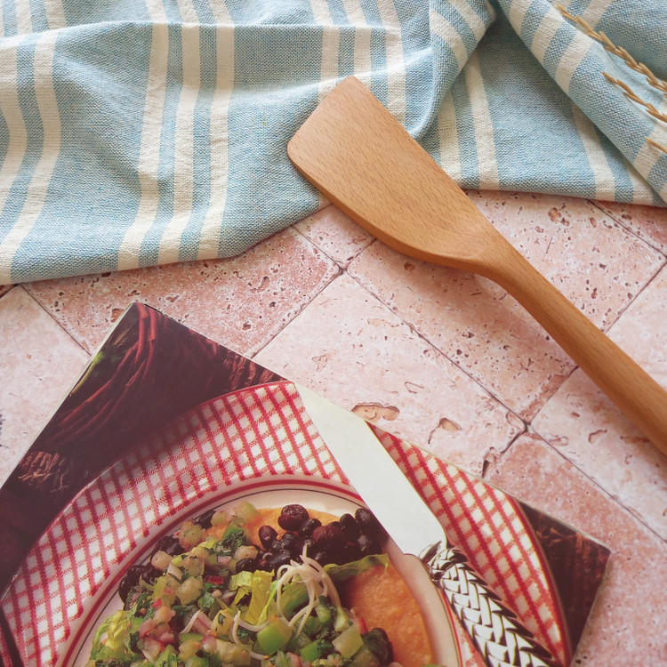 کفگیر چوبی دست ساز بارلی چوب