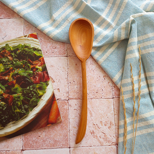 قاشق آجیل خوری چوبی دست ساز ویژه جهیزیه عروس