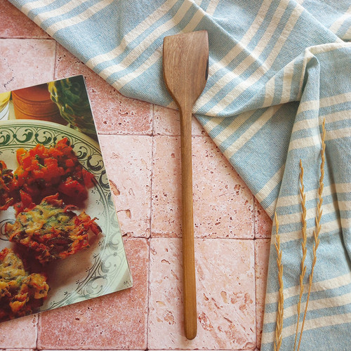 کفگیر چوبی دست ساز تفت زن و سرخ کن