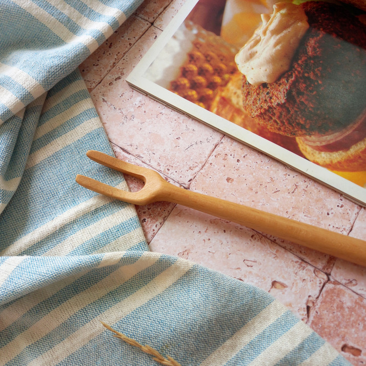 چنگال چوبی دست ساز ویژه سرخ کردن