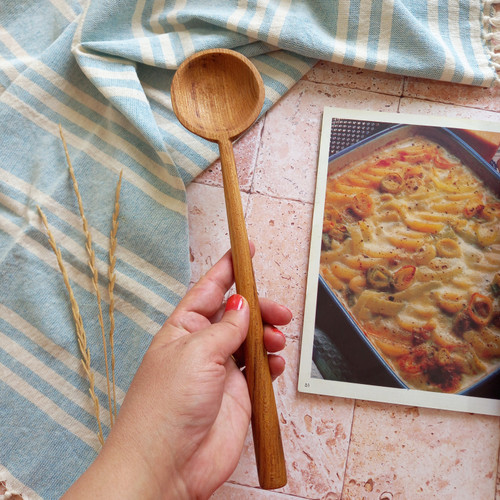 قاشق چوبی دست ساز بارلی چوب ویژه پخت و پز