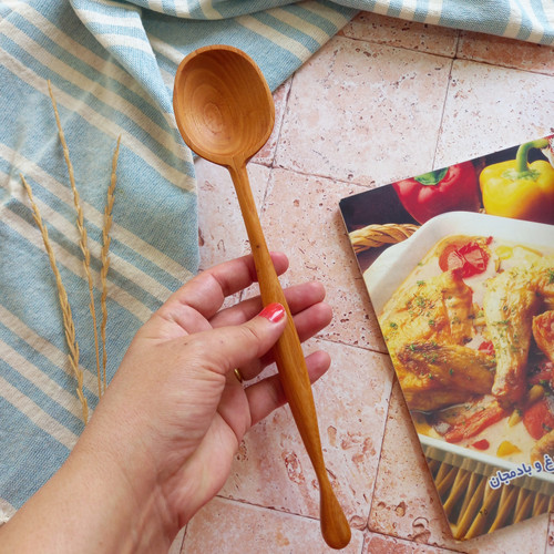 قاشق چوبی دست ساز ویژه جهیزیه عروس