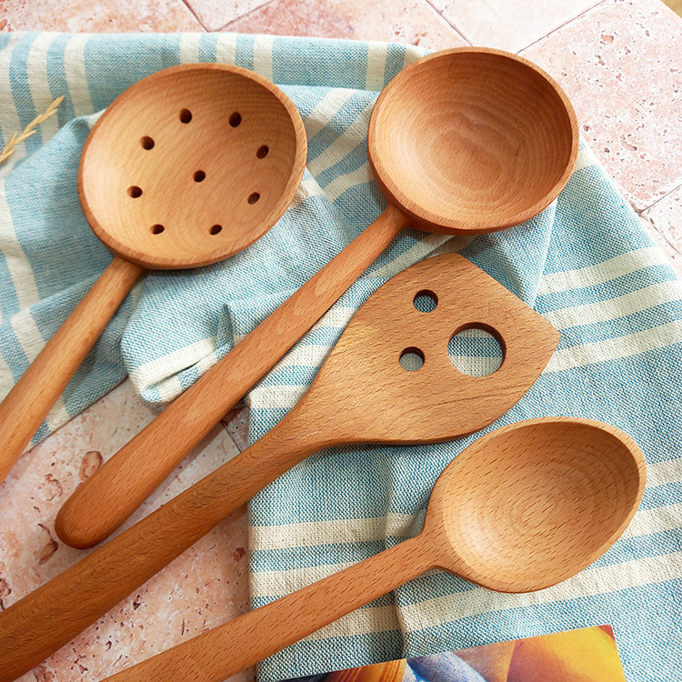 سرویس کفگیر و ملاقه چوبی ویژه جهیزیه عروس