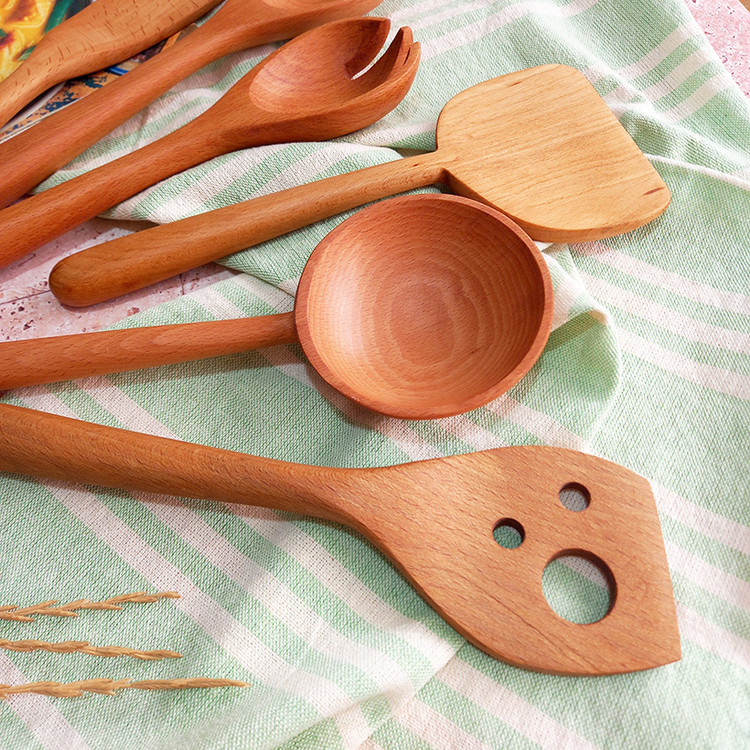 سرویس کفگیر و ملاقه چوبی ویژه جهیزیه عروس