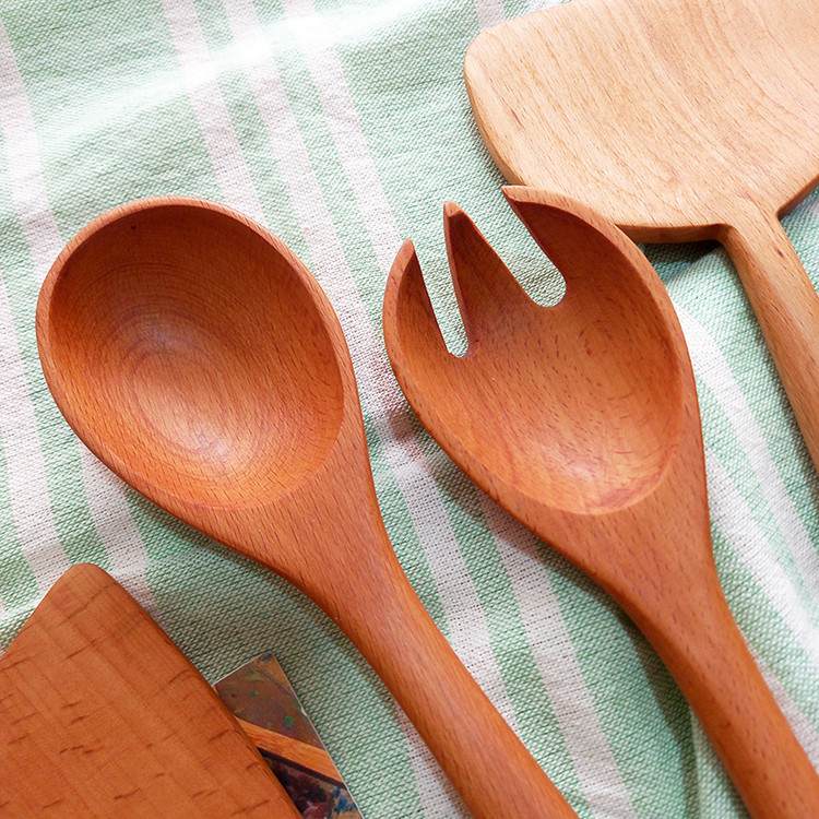 سرویس کفگیر و ملاقه چوبی ویژه جهیزیه عروس